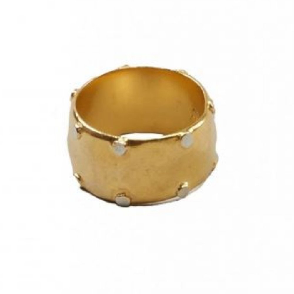 Ionia Rivet-Studded Ring (6)